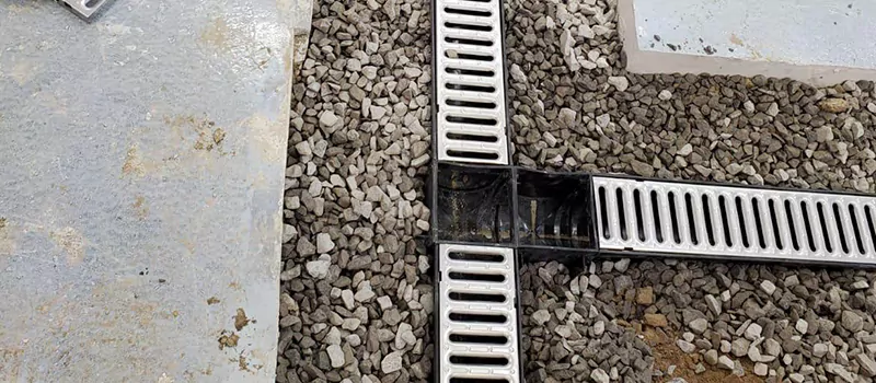 Maintenance of Trench Drain Systems in Pinecrest, Oshawa